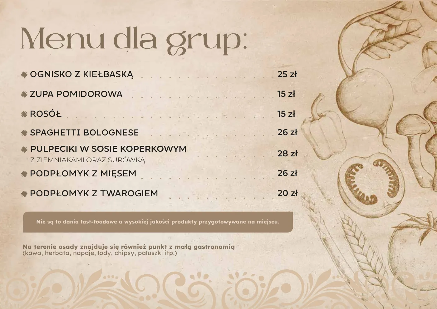 Oferta Osady Sławutowo dla grup, strona 14